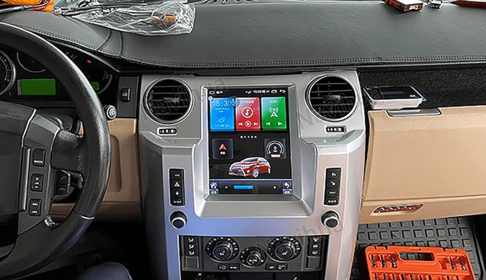 תמונת מוצר של מסך Apple Carplay בסגנון טסלה עבור Land Rover Discovery 3
