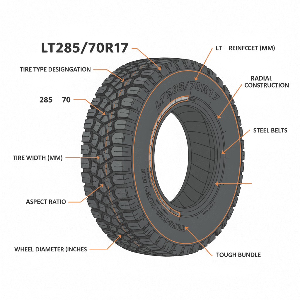 Reading the sidewall markings